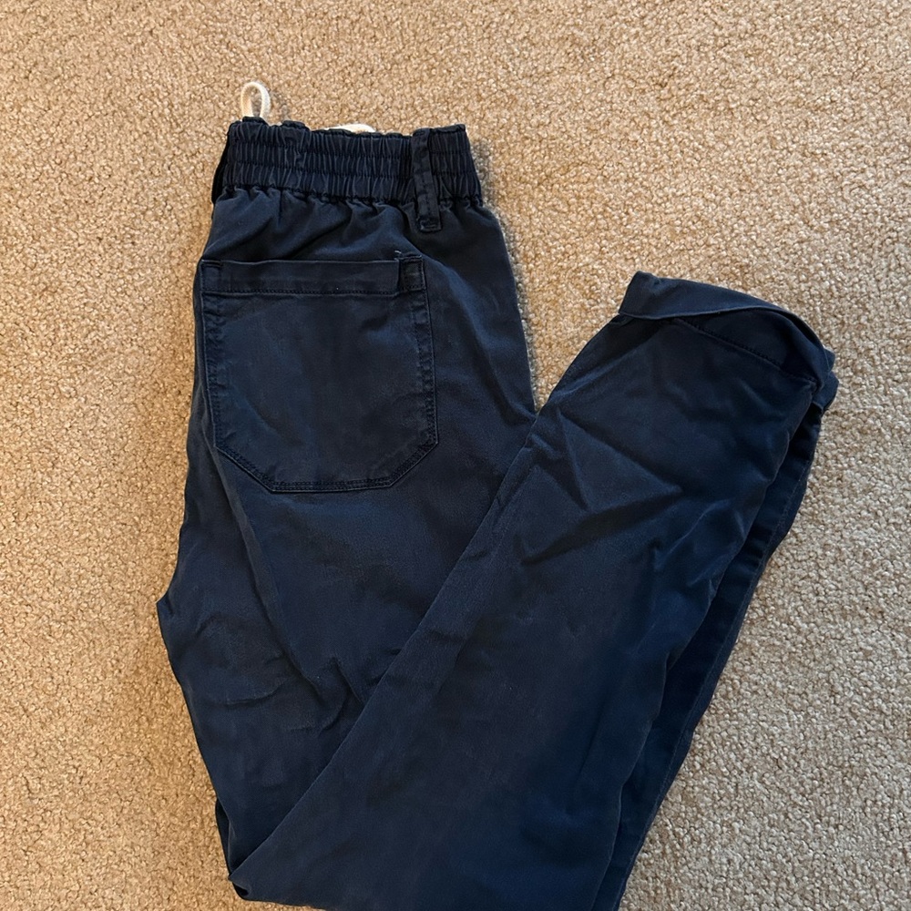 Paige Navy Drawstring Pants